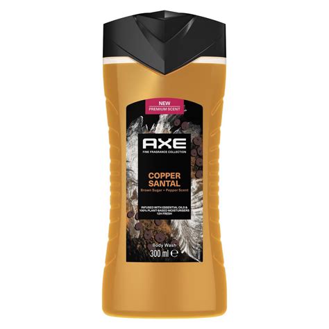 Livraison à Domicile Axe Gel Douchecopper Santal 300ml