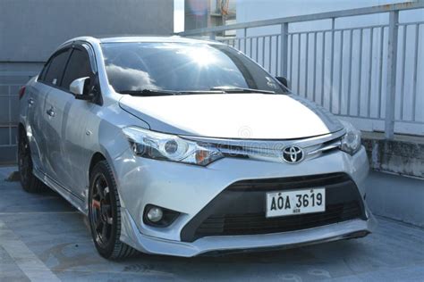 Toyota Vios At Gt Summer Fest In San Juan Philippines Editorial Stock