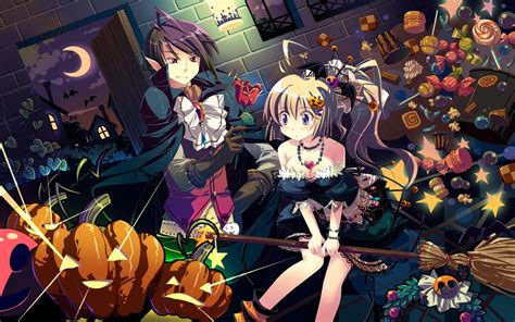 Cute Halloween Anime Girl Wallpapers - Wallpaper Cave