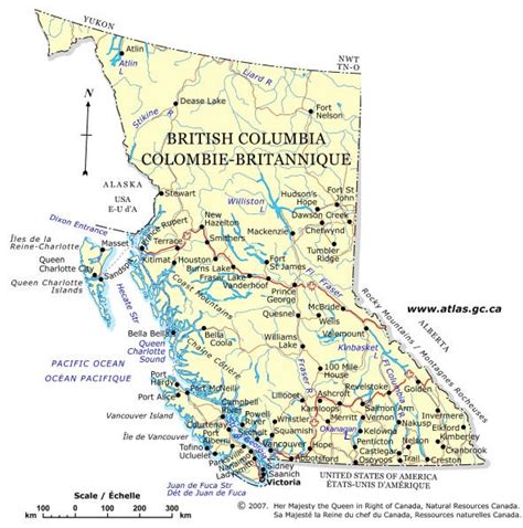 Map of British Columbia - 680 NEWS