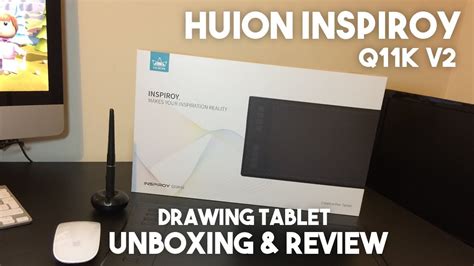 Huion Inspiroy Q11K V2 Graphics Tablet Review Unboxing YouTube