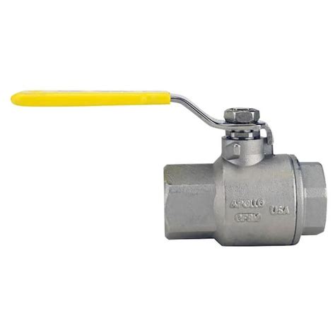 Apollo 3 4 In Stainless Steel FNPT X FNPT Full Port Ball Valve 76F10401A