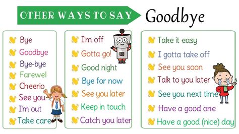 22 Super Useful Ways To Say Goodbye In English How To Say Goodbye