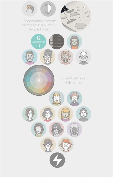 Avatar Icon Creator Pack on Behance