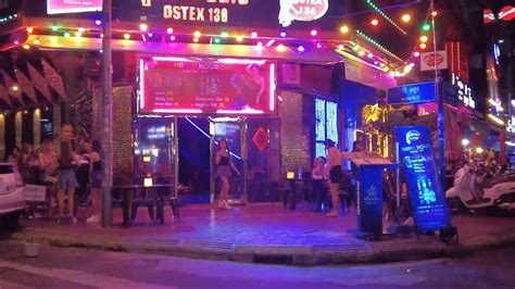 Nightlife Scene In Phnom Penh Cambodia At Night Walking Night Tour 4k