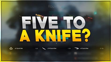 Cs Go To A Knife Challenge Youtube