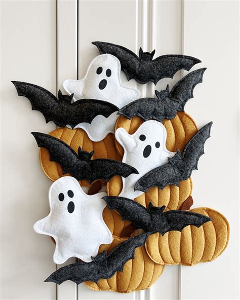 Felt Halloween Bats Noordliving