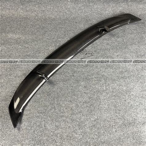 Fits 2015 2019 INFINITI Q70 Q70L Carbon Fiber Rear Trunk Spoiler Wing