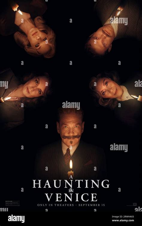 A Haunting in Venice movie poster Kenneth Branagh Stock Photo - Alamy