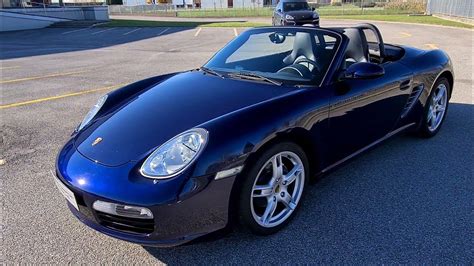 Porsche Boxster 987 Blu Lapis Met Youtube