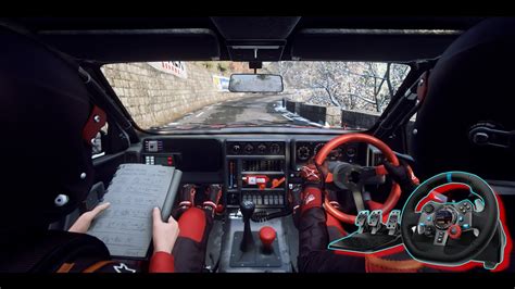 DirT Rally 2 0 Approche Du Col De Turini Montee Group B RS200