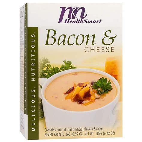 Healthsmart High Protein Bacon And Cheese Soup 15g Protein Low Calorie Low Carb