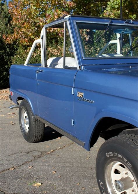 1968 Ford Bronco Sport Roadster Classic Ford Bronco 1968 For Sale