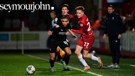 Match Highlights Cheltenham Town Charlton Athletic Presented By