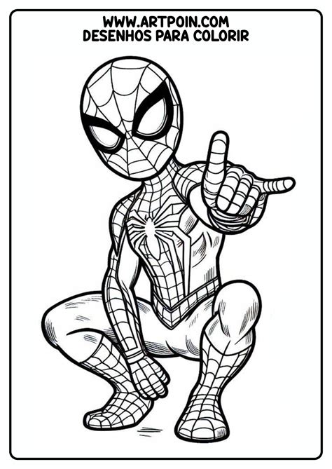 Homem Aranha Para Criança - 8