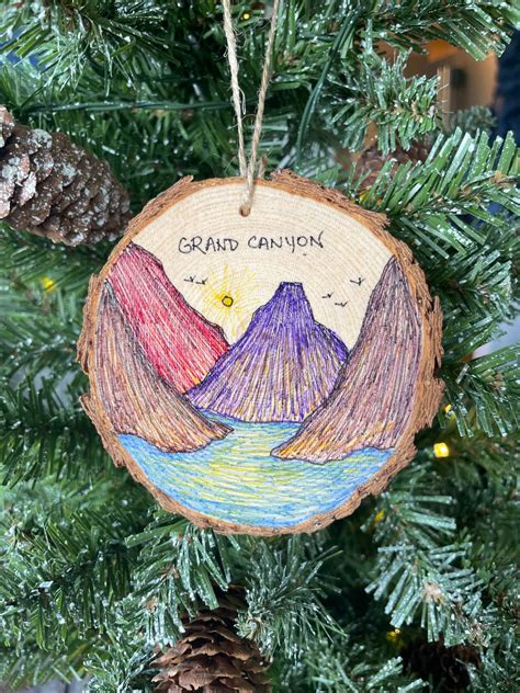 Grand Canyon Ornament Arizona Ornament Grand Canyon Wedding Etsy