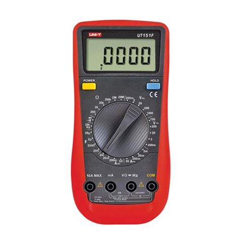 Ut F Uni T Digital Multimeter U I R C F D Buzzer