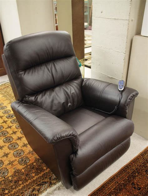 Lot La Z Boy Leather Rocker Recliner