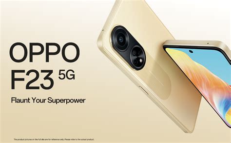 OPPO F23 5G (Bold Gold, 8GB RAM, 256GB Storage) | 5000 mAh Battery with ...