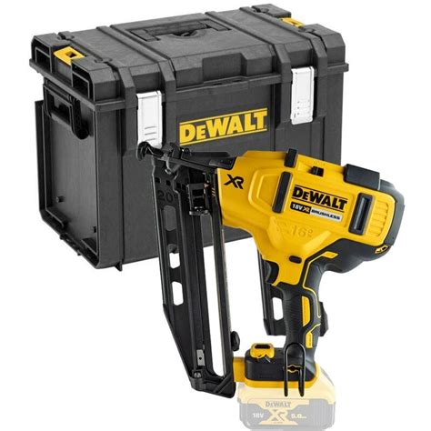 Dewalt Dcn680nt Cordless 18V Xr Brushless Brad Nailer With Tstak Carry