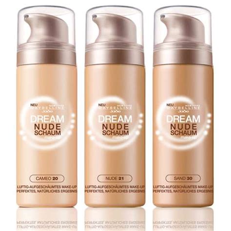 Maybelline Jade Dream Nude Schaum Make Up Pinkmelon