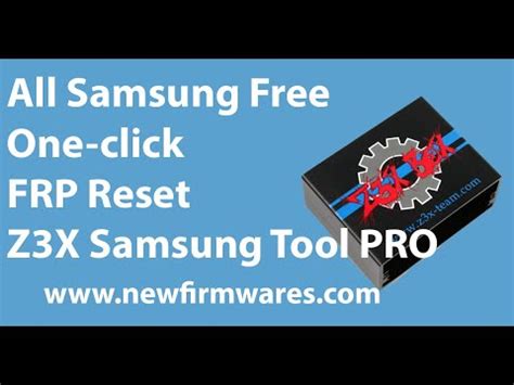 All Samsung Free One Click Frp Reset Z X Samsung Tool Pro One Click