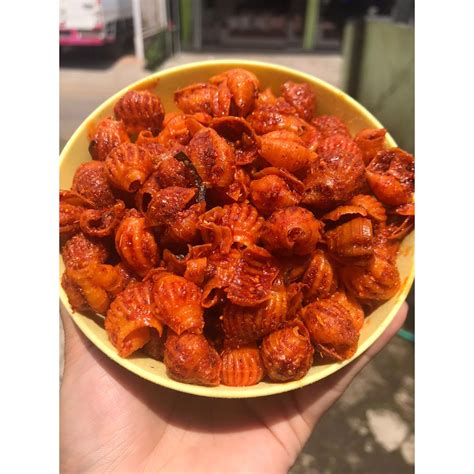 Jual MAKARONI KEONG KERANG 100gr Rasa PEDAS DAN ORIGINAL Shopee