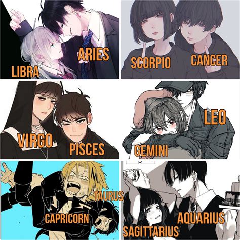 Animes About Zodiac Signs Zodiac Elements Explained