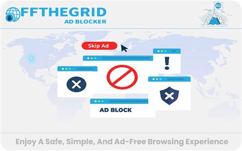 OFFTHEGRID AD BLOCKER для Google Chrome - Расширение Скачать