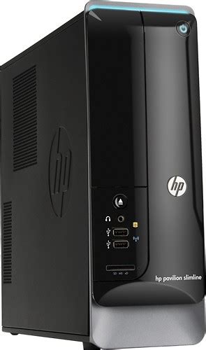 Best Buy HP Pavilion Slimline Desktop 4GB Memory 1TB Hard Drive S5 1414