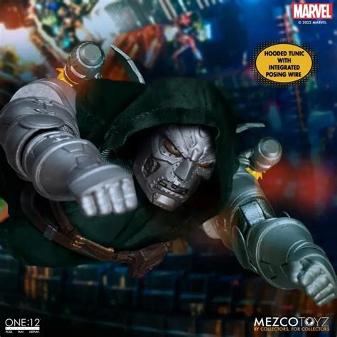 Action Figure Doutor Destino Doctor Doom Quarteto Fantástico Marvel