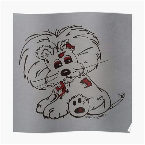 "Zombie Lion: Zombie Creature " Poster for Sale by JLJasterArt | Redbubble