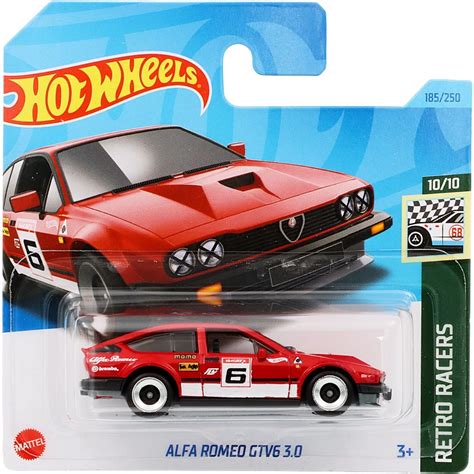 Alfa Romeo GTV Retro Racers Röd Hot Wheels