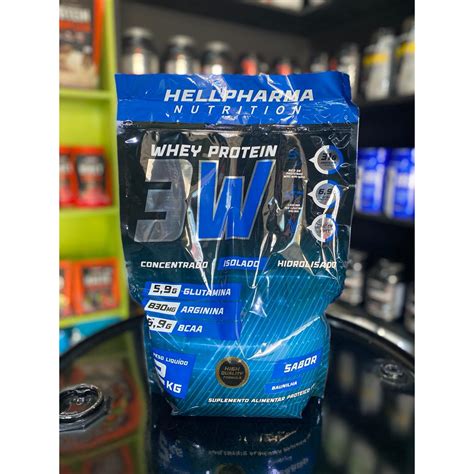 Whey 3W 2kg Whey Isolado Concentrado Isolado Hidrolisado