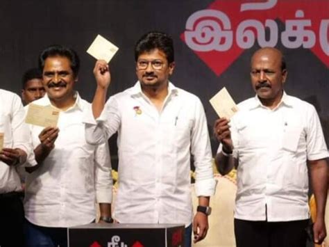 Udhayanidhi Stalin Launches Dmks Anti Neet Signature Campaign — Pics