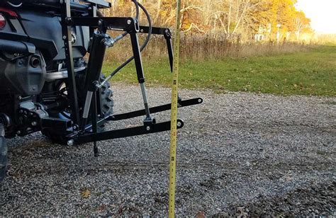 Hydraulic Rear 3 Point Hitch Stand Alone Wild Hare Manufacturing Inc