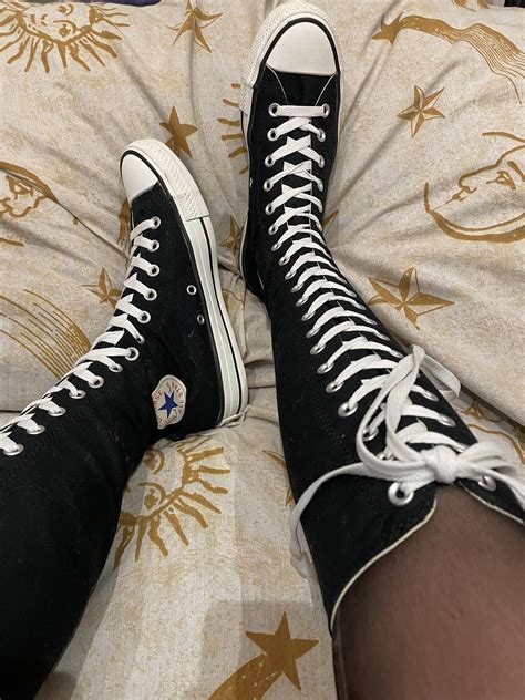 How Do You Style Knee High Converse R Converse