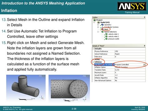 Ppt Chapter Introduction To The Ansys Meshing Application