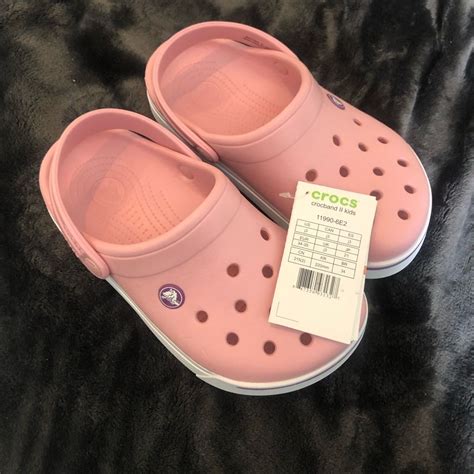 Crocs Shoes Nwt Crocs Crocband Ll Kids Color Pink Size 3bb In