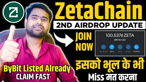 If You Missed Zetachain St Airdrop Don T Miss Nd Airdrop Zetachain