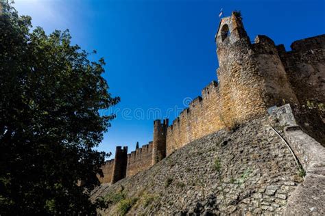 Castle of the Knights Templar in Tomar, Portugal Stock Image - Image of ...