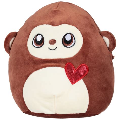 Momo The Monkey Squishmallow 16” Jumbo With A Heart On His Belly