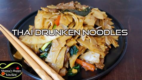 The Best Drunken Noodles At Home My Favorite Noodles Recipe Youtube