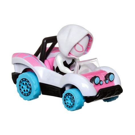 Hot Wheels Racer Verse Spider Gwen Lelukauppa Partanen