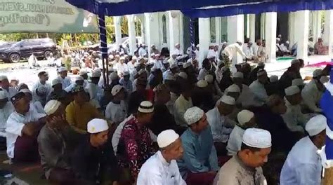 Ribuan Jemaah Hadiri Haul Syekh Aminullah