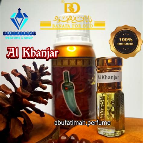 Jual Parfum Al Khanjar Original Banafa For Oud Shopee Indonesia