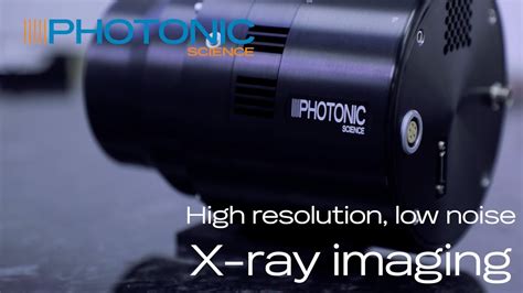 X Ray Camera Range Photonic Science Youtube