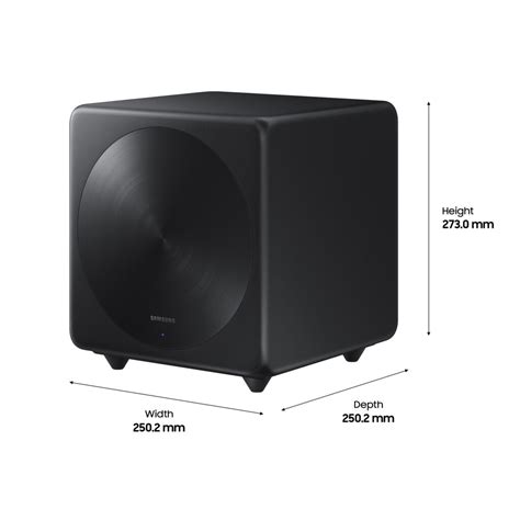 Samsung Wireless Subwoofer - Black (SWA-W500) | ElekDirect