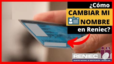 Como Cambiarme De Nombre En Perú Cambio De Nombre Notaris