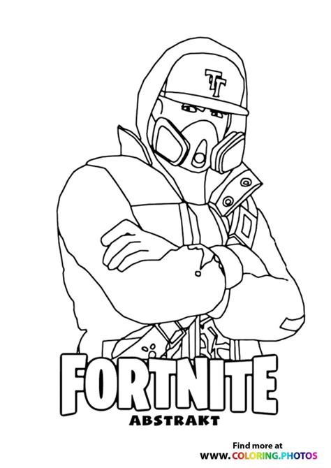 Fortnite Raven Coloring Pages